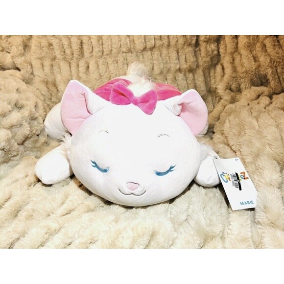 Disney Aristocats "Marie" Cuddleez Large 24” Plush Pillow - NEW - Picture 2 of 7